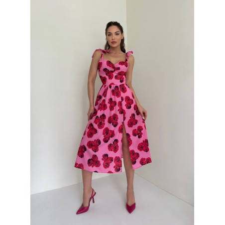 Rochie dama de vara cu trandafiri 23122