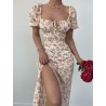 Rochie dama de vara galbena 2390-2