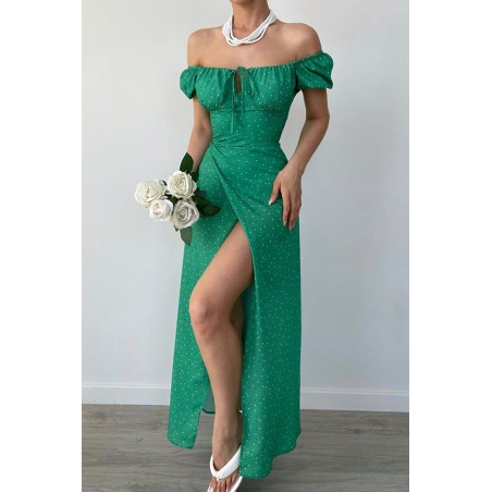 Rochie dama de vara verde 2315