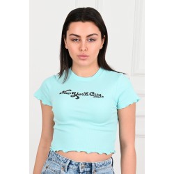 Tricou dama bumbac scurt City 1242