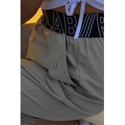 Pantalon dama cu banda elastica Ripplab 6202