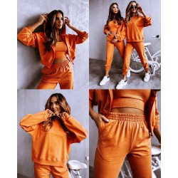 Trening dama bumbac - 3 piese 3674