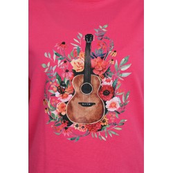 Tricou dama bumbac Chitara 1543