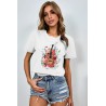 Tricou dama bumbac Chitara 1543