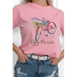 Tricou dama bumbac Bike 1545