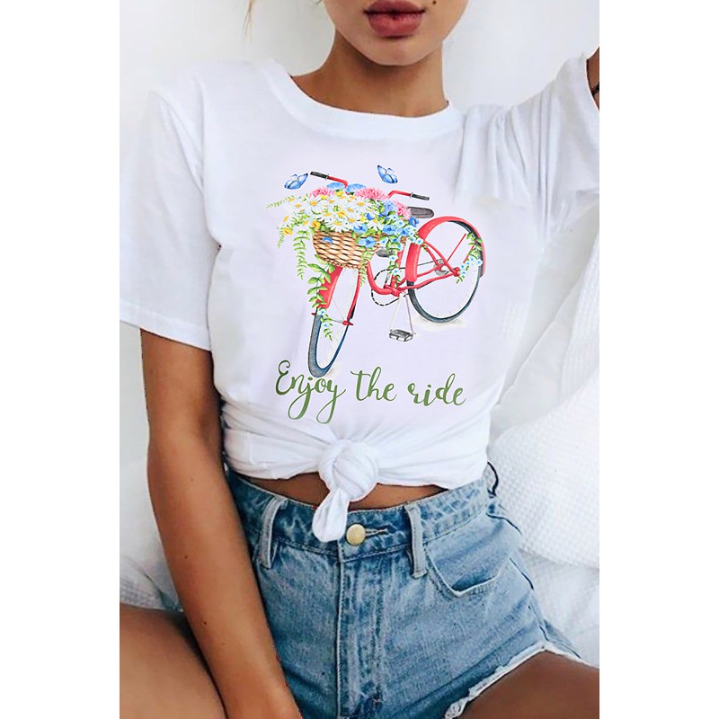 Tricou dama bumbac Bike 1545