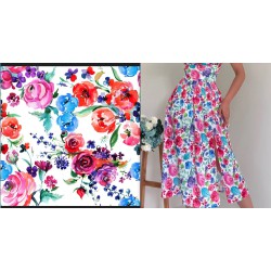 Rochie dama de vara cu flori 23123