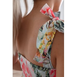 Rochie dama de vara cu bujori 5172