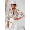 Camasa casual cu imprimeu Chain 1567