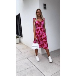 Rochie dama de vara cu trandafiri 23122