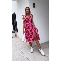 Rochie dama de vara cu trandafiri 23122