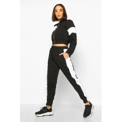 Trening dama bumbac cu dunga lata 9071