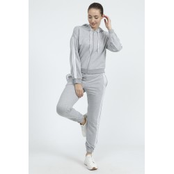 Trening dama bumbac cu 2 dungi 9075