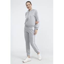 Trening dama bumbac cu 2 dungi 9075