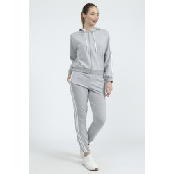 Trening dama bumbac cu 2 dungi 9075