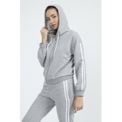 Trening dama bumbac cu 2 dungi 9075