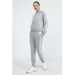 Trening dama bumbac cu 2 dungi 9075