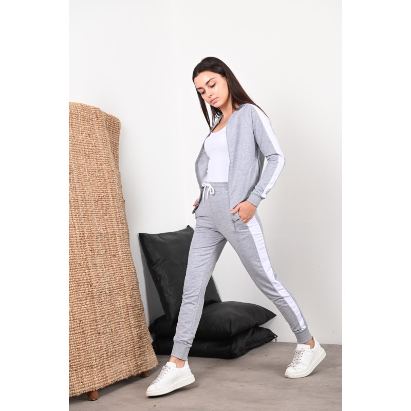 Trening dama bumbac cu dunga 6220