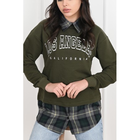 Bluza dama bumbac Los Angeles camasa 1113-22