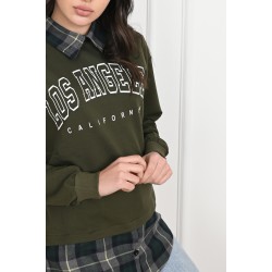 Bluza dama bumbac Los Angeles camasa 1113-22