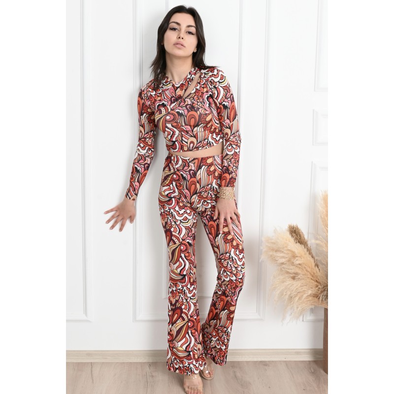 Compleu dama Artsy Print 3271