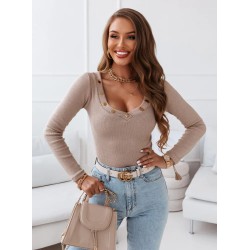 Bluza dama bumbac tetra cu nasturi 1367-23