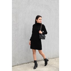 Rochie dama tricotata cu cordon 2102