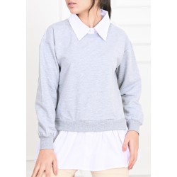 Bluza dama bumbac despicata 1111-22