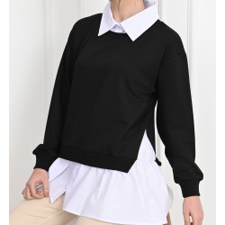 Bluza dama bumbac despicata 1111-22