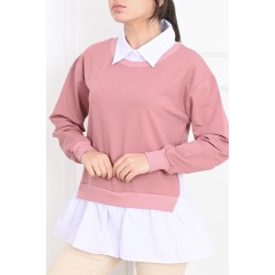 Bluza dama bumbac despicata 1111-22