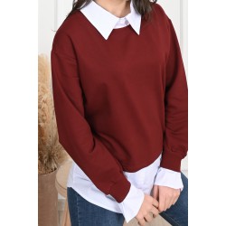 Bluza dama bumbac tip camasa 1110-22