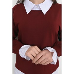 Bluza dama bumbac tip camasa 1110-22