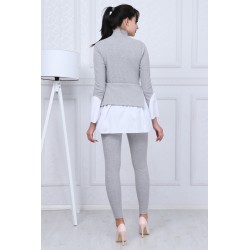 Trening dama bumbac cu terminatie camasa 1117/8118