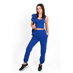 Trening dama bumbac cu gluga in  3 piese 3470