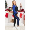 Trening dama bumbac contrastant 3655