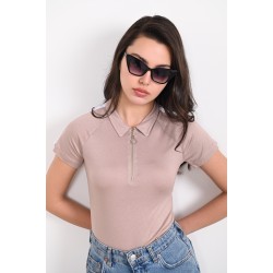 Body dama bumbac cu dungi 9823