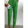 Pantalon dama casual cu siret 6199-23