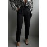 Pantalon dama casual cu siret 6199-23