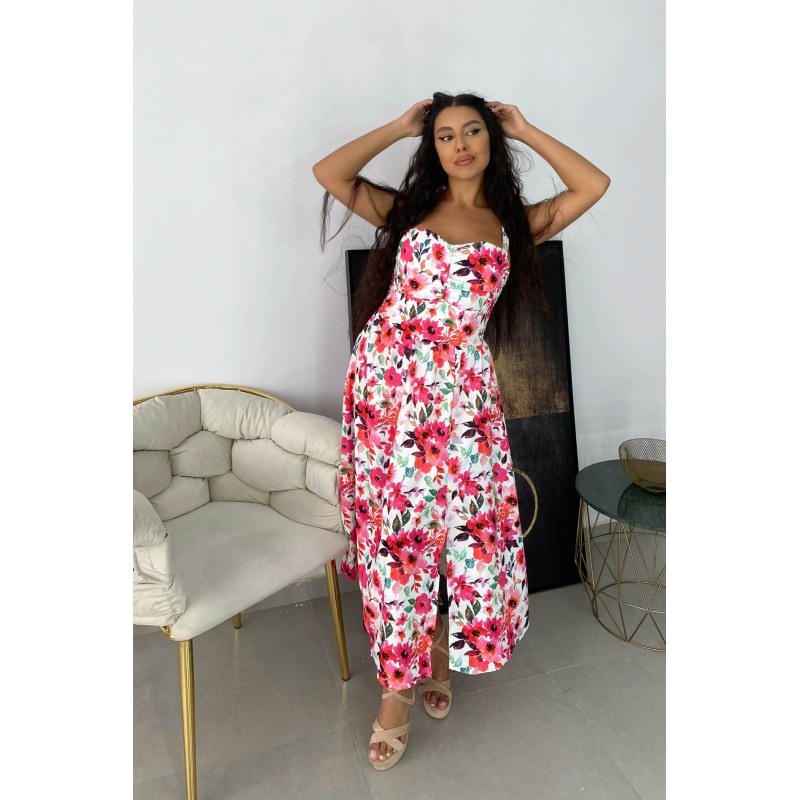 Rochie dama de vara Crizanteme 5172