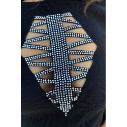 Rochie dama tetra decolteu stralucitor 5148