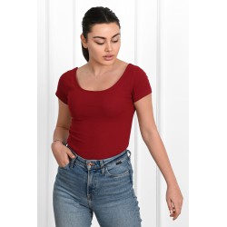 Body casual cu maneca scurta 1531