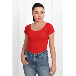 Body casual cu maneca scurta 1531