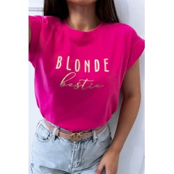 Tricou dama bumbac blonde 1520