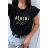 Tricou dama bumbac blonde 1520