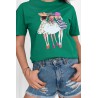 Tricou dama bumbac Girls 1544