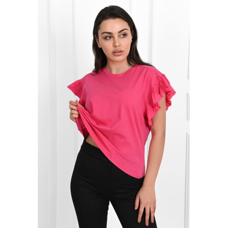 Tricou dama cu volanase 1554