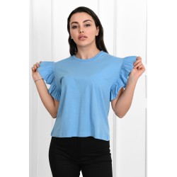 Tricou dama cu volanase 1554