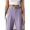 Pantalon dama office cu curele 6208-23
