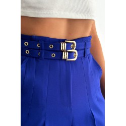 Pantalon dama office cu curele 6208-23