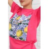 Tricou dama bumbac Lemons 1539